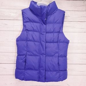 Gap Vest Padded Size S Purple